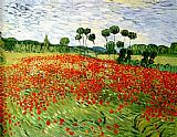 field of poppies by Vincent van Gogh